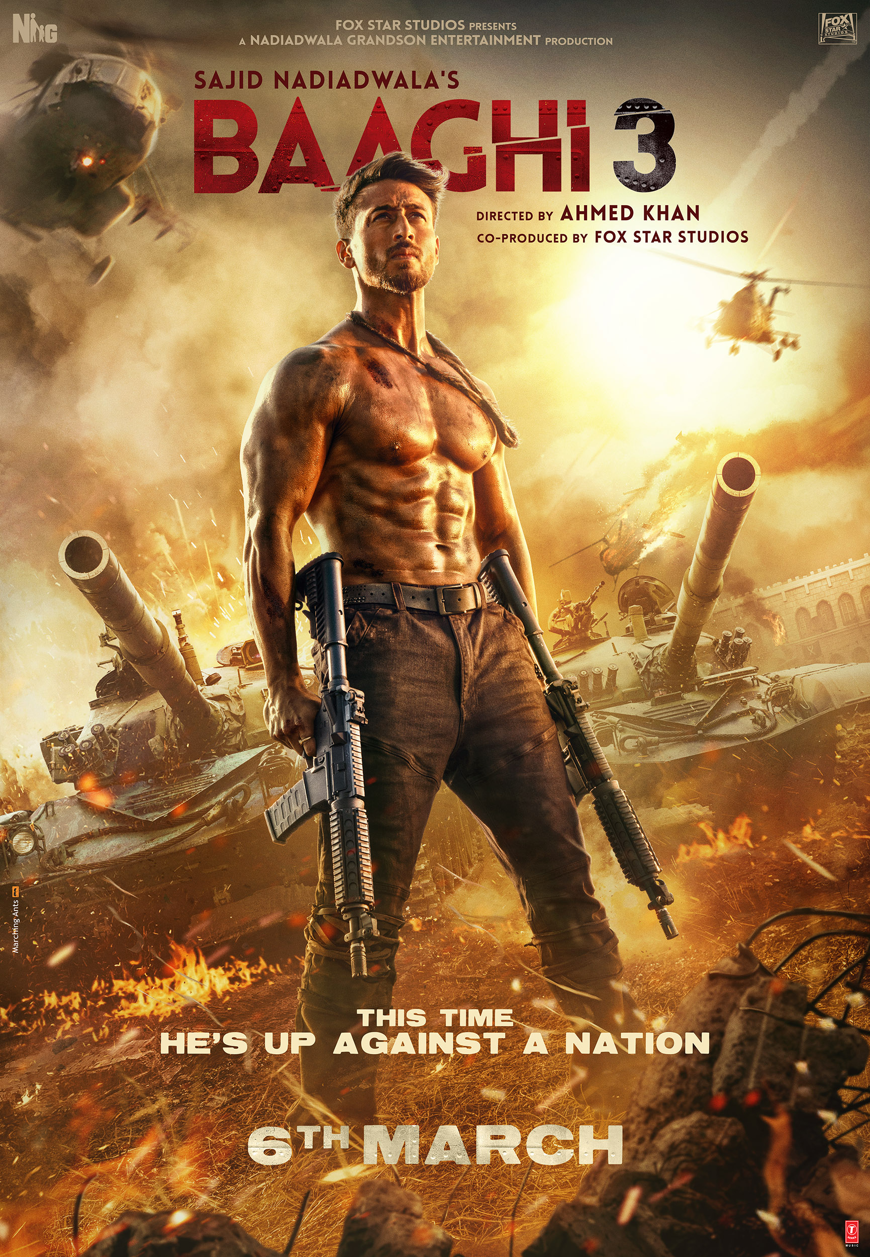 Baaghi 3 (2020) Hindi WEB-DL – Available in 480p, 720p, and 1080p